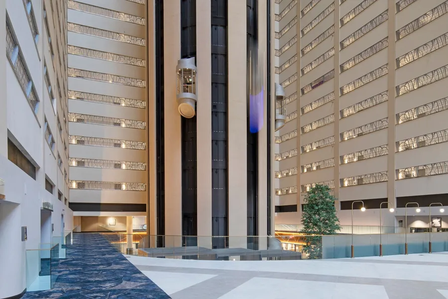 New York Marriott Marquis hotel detail image 2