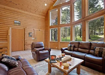 Lodgepole Lookout by KABINO Hot Tub Garage Foosball Fire Pit Theater Room U-Shaped Driveway hotel thumbnail 6