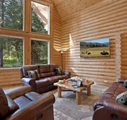 Lodgepole Lookout by KABINO Hot Tub Garage Foosball Fire Pit Theater Room U-Shaped Driveway hotel detail image 7