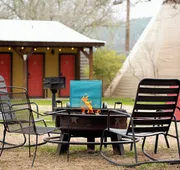 Tipis on the Guadalupe hotel detail image 4