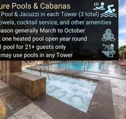 11th Floor MGM Signature 2-Bedroom Combo Strip View No Resort Fees hotel detail image 3