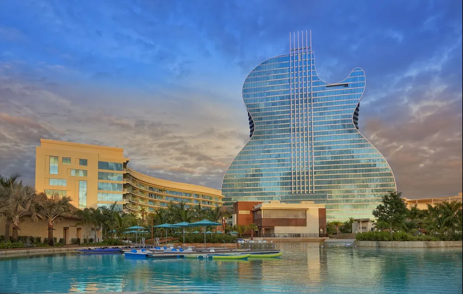 The Guitar Hotel at Seminole Hard Rock hotel detail image 2