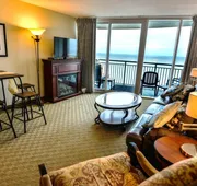 Deluxe Ocean front One Bedroom suite in Sandy Beach Resort hotel detail image 7