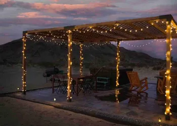 The Falcon Inn hot tub starry skies and hammocks hotel thumbnail 3