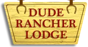 Dude Rancher Lodge hotel logo