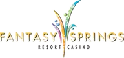 Fantasy Springs Resort Casino hotel logo