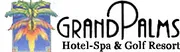 Grand Palms Spa & Golf Resort hotel logo