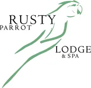 The Rusty Parrot Lodge and Spa hotel logo