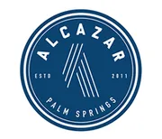 Alcazar Palm Springs hotel logo