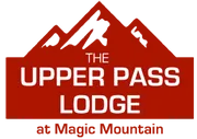 The Upper Pass Lodge at Magic Mountain hotel logo