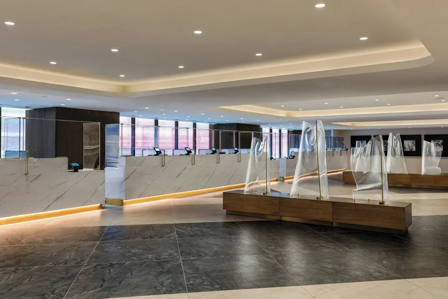 New York Marriott Marquis hotel detail image 2