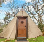 Tipis on the Guadalupe hotel detail image 4