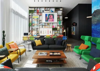 citizenM Los Angeles Downtown hotel thumbnail 4