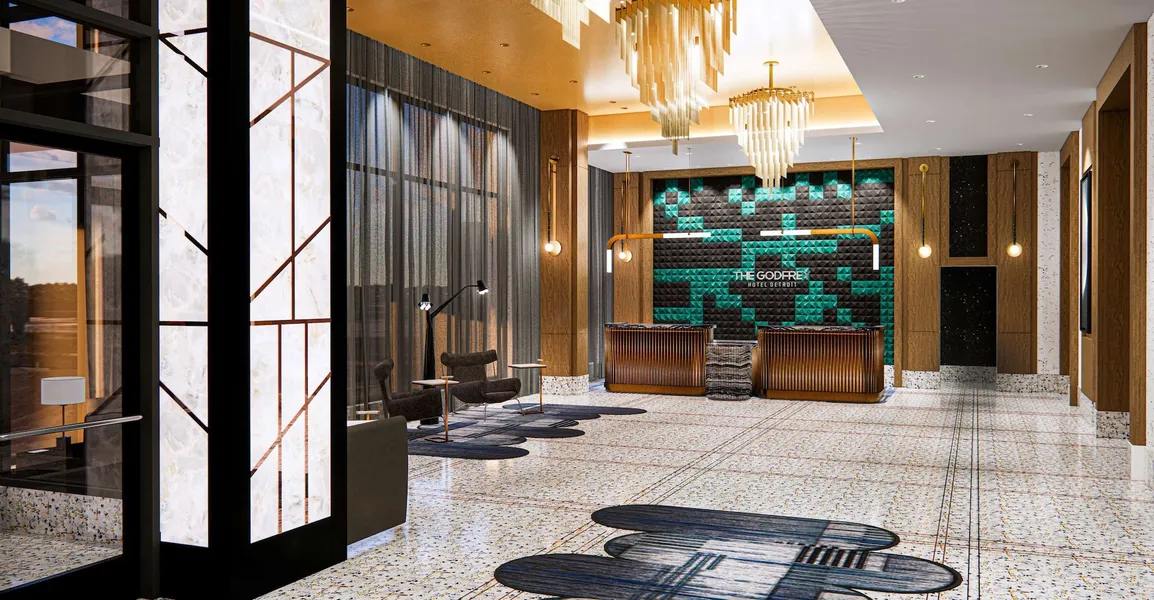 The Godfrey Detroit, Curio Collection By Hilton hotel detail image 6