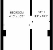 Room 4: Compact Bunk Room in Arts District hotel detail image 7