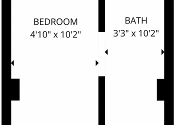 Room 4: Compact Bunk Room in Arts District hotel thumbnail 7