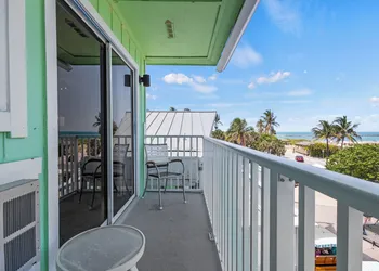 Oceanfront Inn Room #21- Ocean View Balcony, King Bed hotel thumbnail 2
