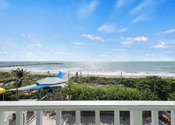 Oceanfront Inn Room #23 - Ocean View Balcony, King Bed hotel thumbnail 3