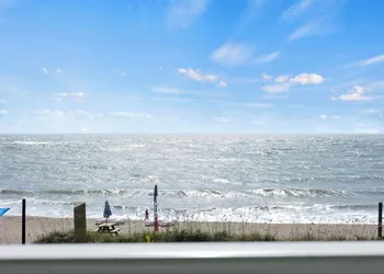 Oceanfront Inn Room #23 - Ocean View Balcony, King Bed hotel thumbnail 5